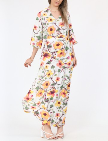 Rochie lunga Vero Moda, floral print