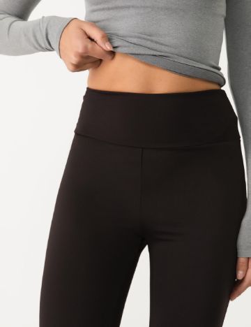 Pantaloni Stradivarius, negru