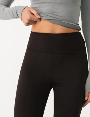 Pantaloni Stradivarius, negru