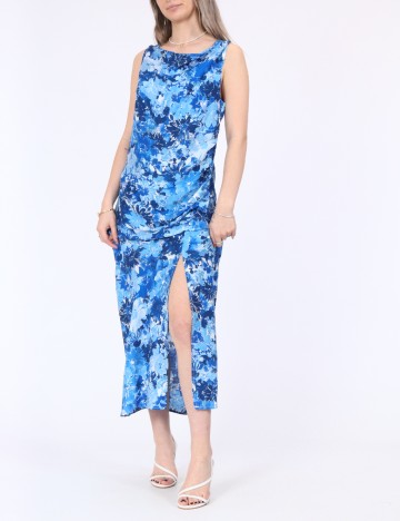 Rochie medie Vero Moda, albastru