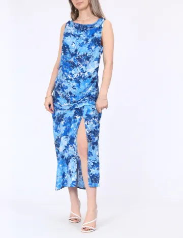 Rochie medie Vero Moda, albastru