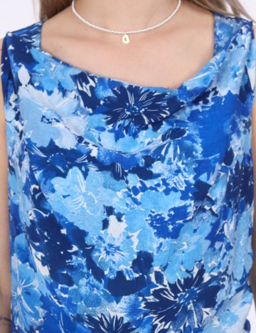 Rochie medie Vero Moda, albastru