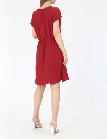Rochie scurta Vero Moda, rosu