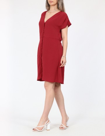 Rochie scurta Vero Moda, rosu