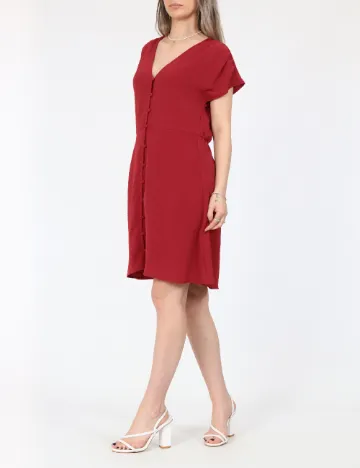 Rochie scurta Vero Moda, rosu