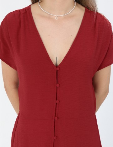 Rochie scurta Vero Moda, rosu