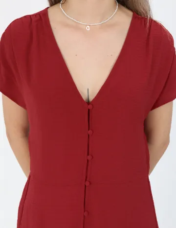 Rochie scurta Vero Moda, rosu