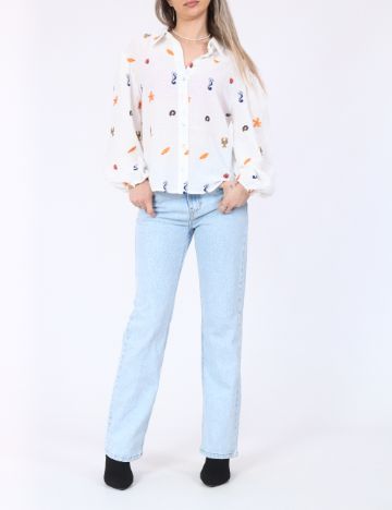 Camasa Vero Moda, alb