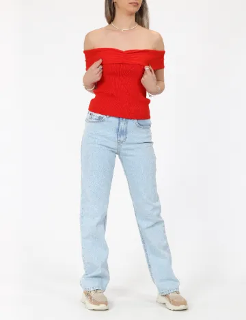 Top Vero Moda, rosu
