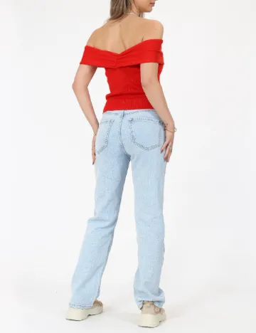Top Vero Moda, rosu