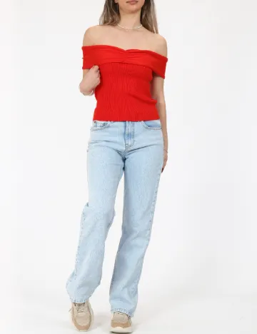 Top Vero Moda, rosu