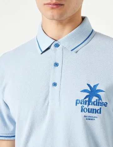 Tricou s.Oliver, bleu Albastru