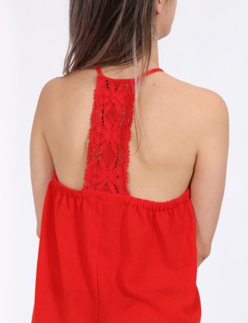 Rochie scurta Vero Moda, rosu