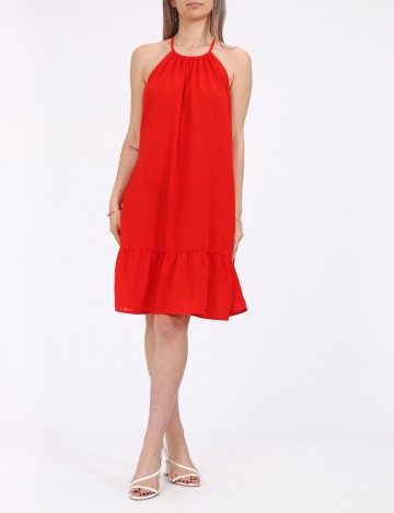 Rochie scurta Vero Moda, rosu