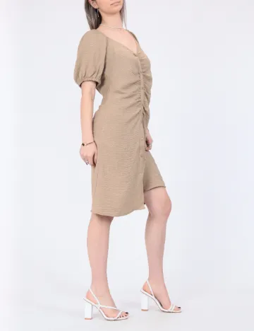 Rochie scurta Vero Moda, maro