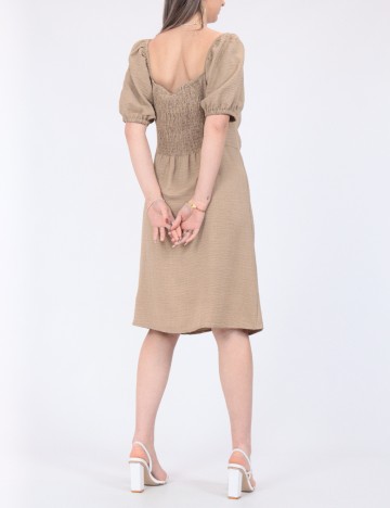 Rochie scurta Vero Moda, maro