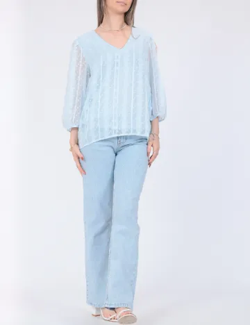 Bluza Vero Moda, bleu