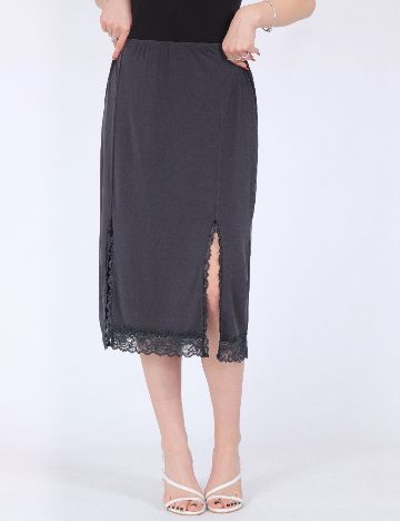 Fusta Vero Moda, gri