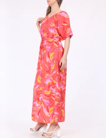 Rochie medie Vero Moda, portocaliu
