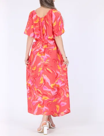 Rochie medie Vero Moda, portocaliu