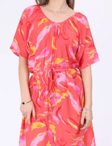 Rochie medie Vero Moda, portocaliu