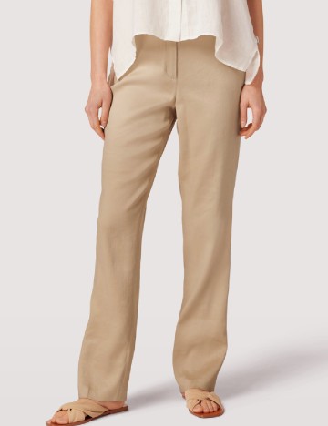 Pantaloni s.Oliver, crem