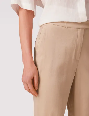 Pantaloni s.Oliver, crem