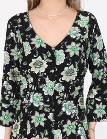 Rochie medie Vero Moda, negru