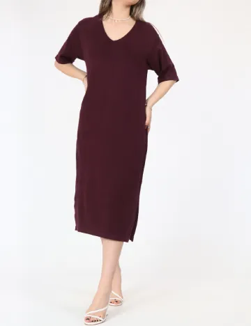 Rochie medie Vero Moda, visiniu