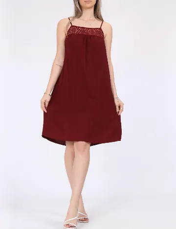 Rochie scurta Vero Moda, rosu