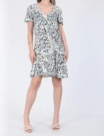 Rochie scurta Vero Moda, ecru