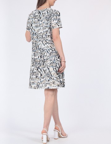 Rochie scurta Vero Moda, ecru