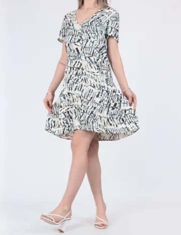Rochie scurta Vero Moda, ecru