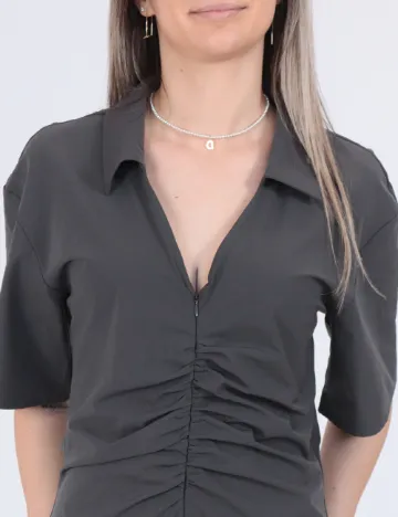 Rochie scurta Vero Moda, gri