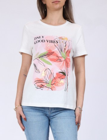 Tricou Vero Moda, alb