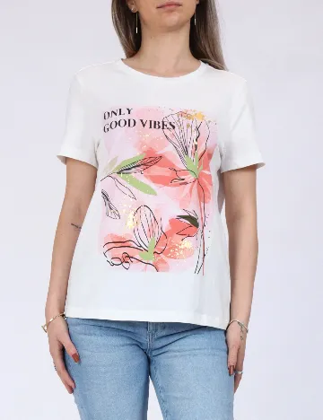 Tricou Vero Moda, alb