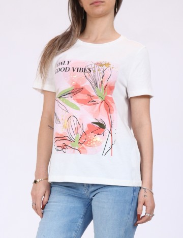 Tricou Vero Moda, alb