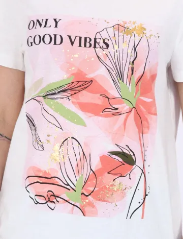 Tricou Vero Moda, alb