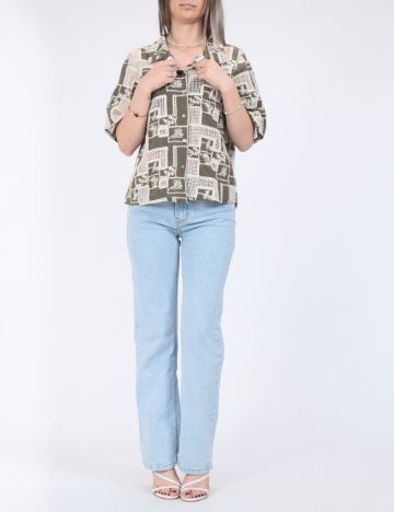 Camasa Vero Moda, kaki