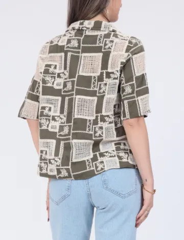 Camasa Vero Moda, kaki