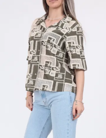 Camasa Vero Moda, kaki