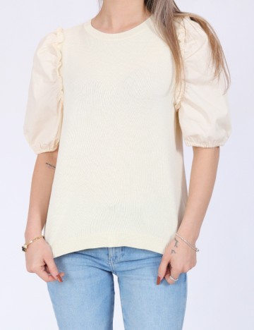 Bluza Vero Moda, crem