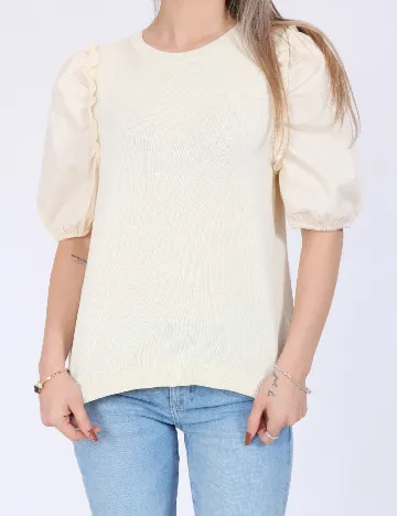 Bluza Vero Moda, crem