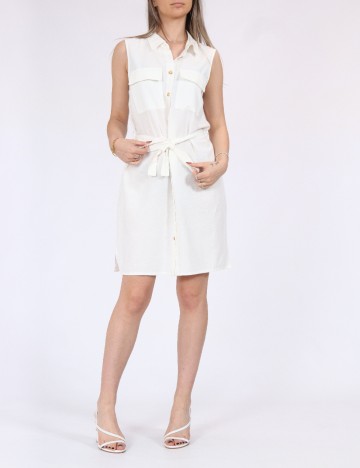 Rochie scurta Vero Moda, alb