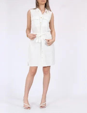 Rochie scurta Vero Moda, alb