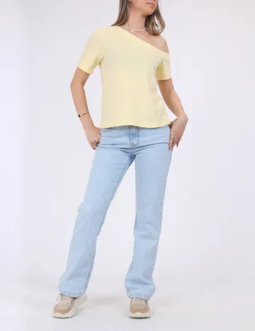 Tricou Vero Moda, galben
