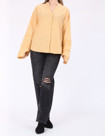 Camasa Vero Moda, galben
