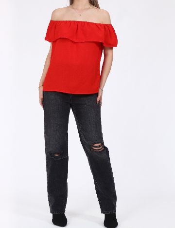 Bluza Vero Moda, rosu