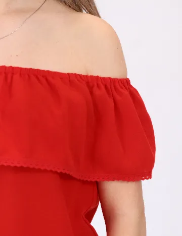 Bluza Vero Moda, rosu