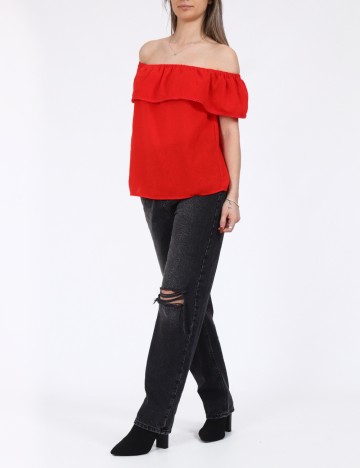 Bluza Vero Moda, rosu